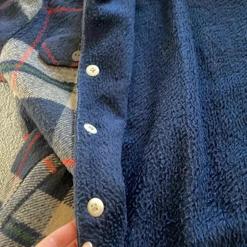 Vintage Sears Sportswear Wool Plaid Jacket Men’s 42 Button Front Outdoor Woodsy - Picture 13 of 15